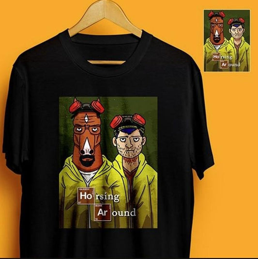 Bojack Horseman Horsing Around Breaking Bad Tshirt Unisex