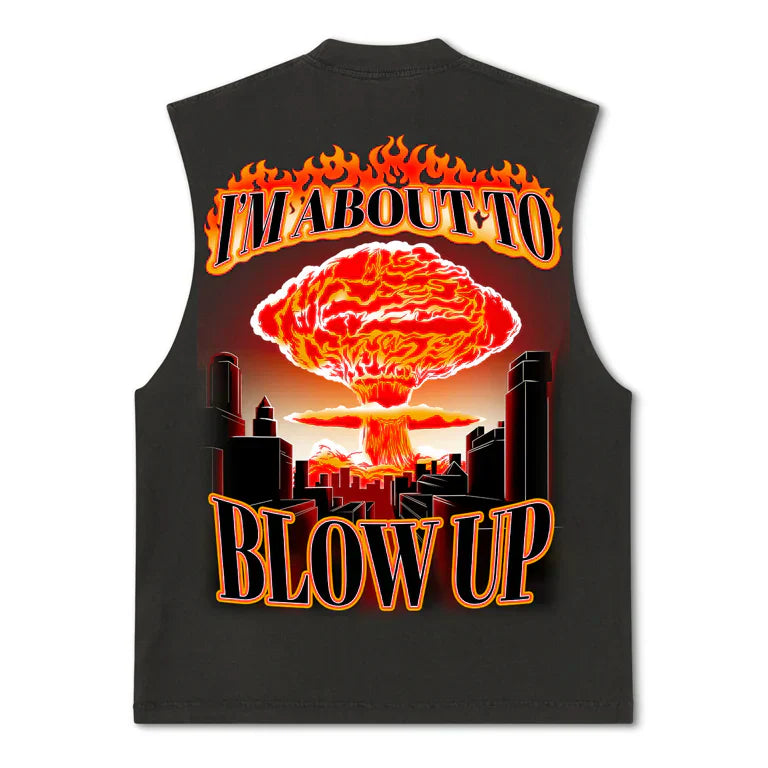 DA BOMB CUTOFF TEE Hoodie, Sweatshirt | CoreVibeTees.com (Image 2)