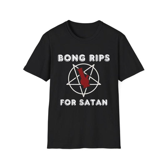 Bong Rips For Satan Unisex Softstyle T-shirt