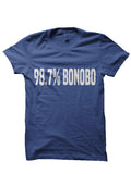 98.7% Bonobo Ape Atheism Navy Blue T-Shirt Hoodie, Sweatshirt | CoreVibeTees.com