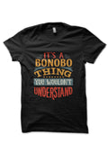Itâ€™s A Bonobo Thing You Wouldnâ€™t Understand â€“ Gift For Bonobo Lover Black T-Shirt Hoodie, Sweatshirt | CoreVibeTees.com