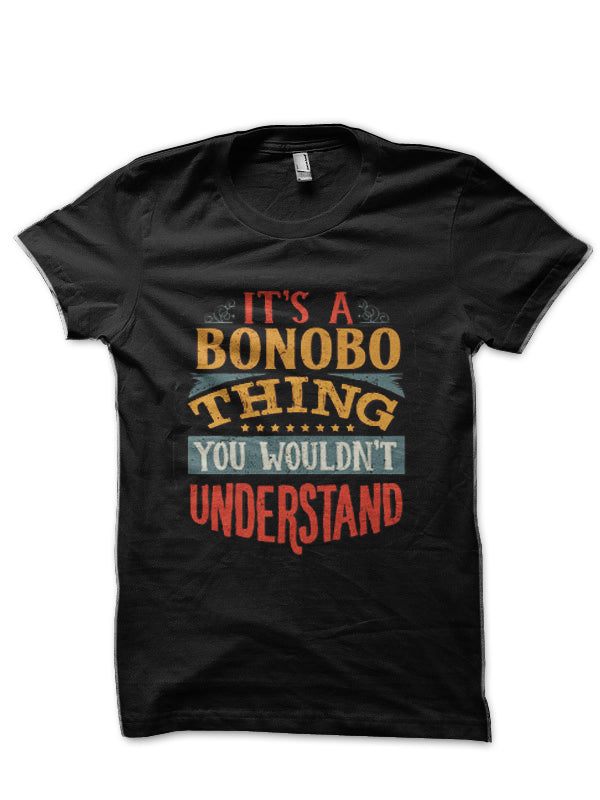 Itâ€™s A Bonobo Thing You Wouldnâ€™t Understand â€“ Gift For Bonobo Lover Black T-Shirt Hoodie, Sweatshirt | CoreVibeTees.com