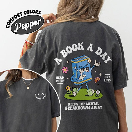 Book Club Comfort Colors Shirt, Book Lover Gifts, Reading Book Tee, Funny Bookworm Gift, Bookish Shirt