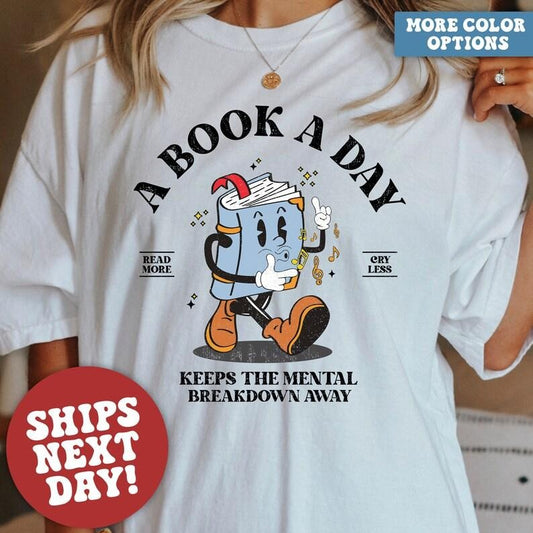 Bookish Shirt, Mental Health Shirt, Gifts for Readers, Banned Books Shirt