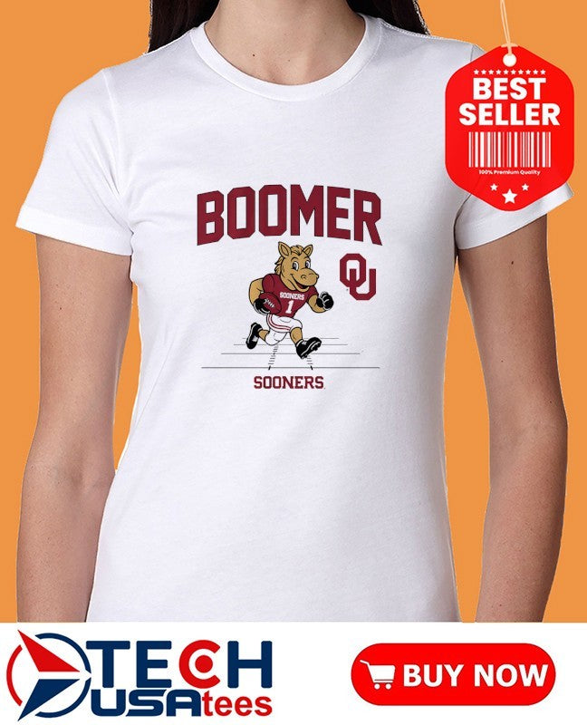 Boomer Oklahoma Sooners Football gridiron mascot shirt