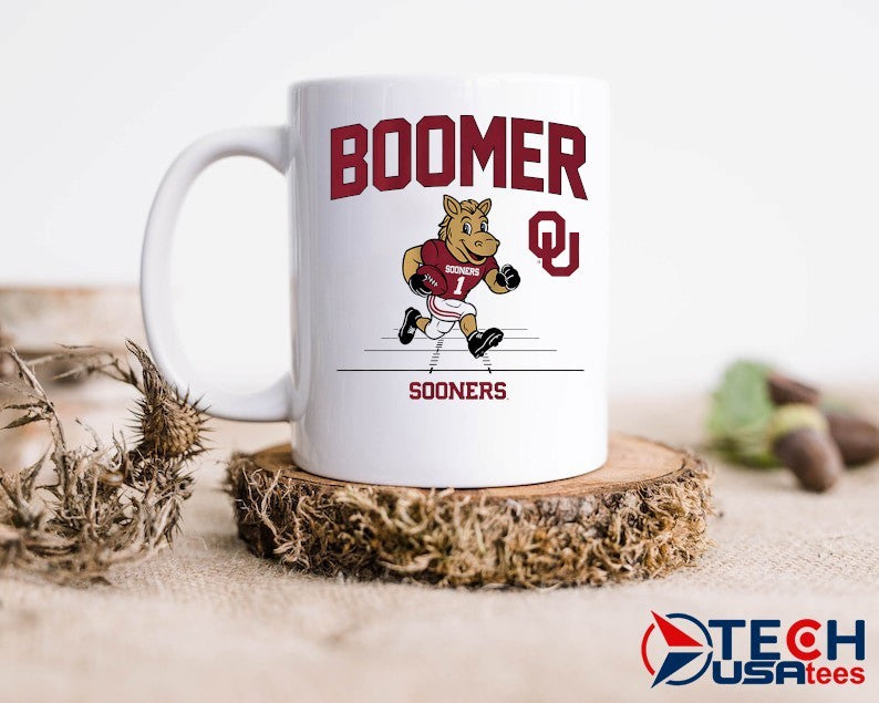 Boomer Oklahoma Sooners Football gridiron mascot shirt