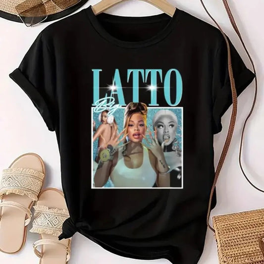 Bootleg Big Latto Rapper T-Shirt, Graphic Latto Shirt, Latto 2024 Latto The Sugar Honey Iced Shirt, Latto Fan Gifts Shirt, Big Latto Merch