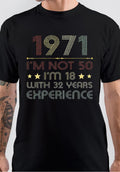 Born In 1971 Experience T-Shirt Hoodie, Sweatshirt | CoreVibeTees.com