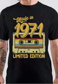 Born In 1971 Limited Edition T-Shirt Hoodie, Sweatshirt | CoreVibeTees.com