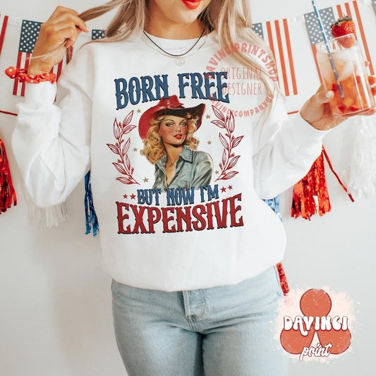 Born free but now I'm expensive , Retro 4th of july , 4th of july , independence daystyle{n002}2