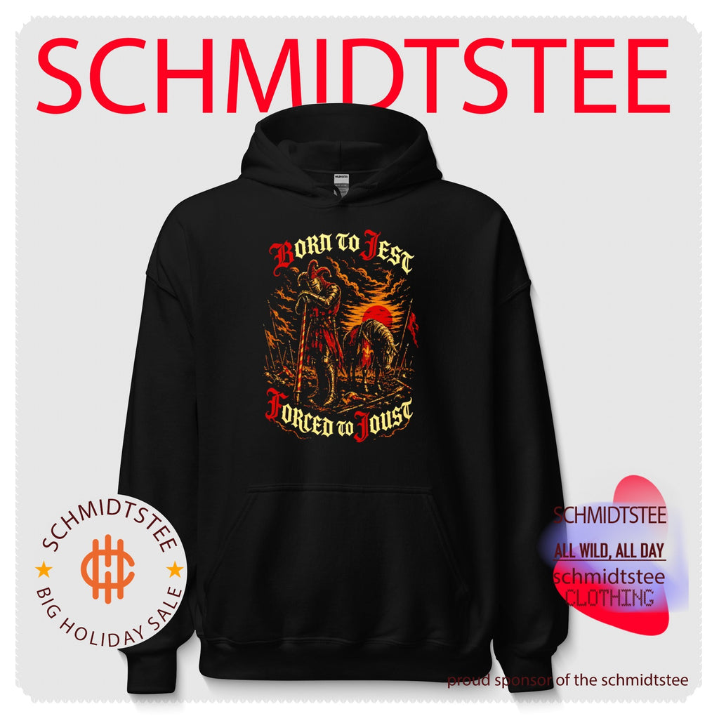 Born to jest forced to joust battle knight clown shirt
