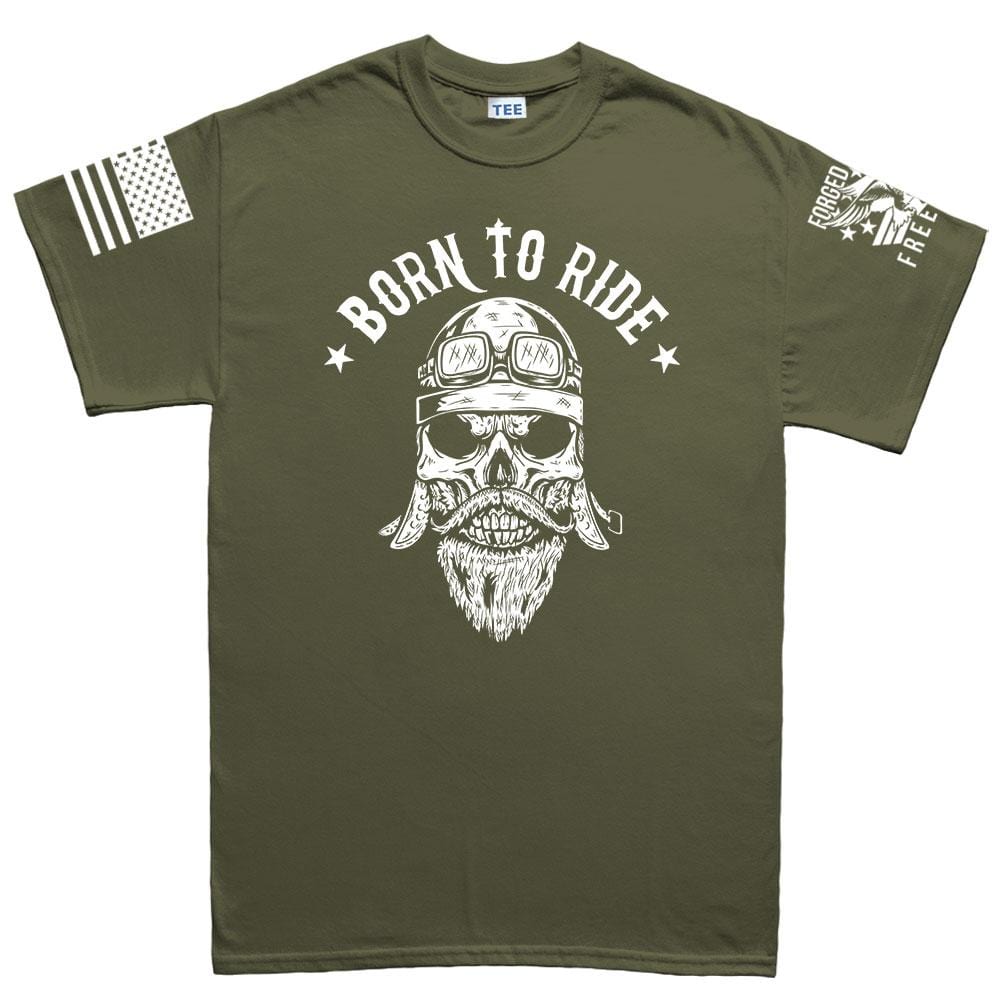 Men's Born to Ride T-shirt Style001 Hoodie, Sweatshirt | CoreVibeTees.com (Image 4)