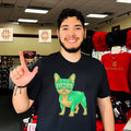 Boston Celtics French Bulldog cartoon shirt