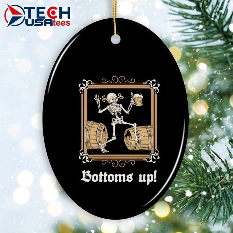 Bottoms up skeleton shirt