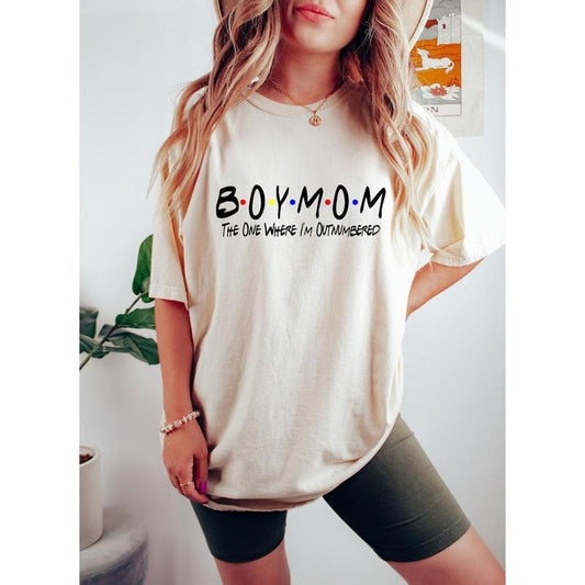 Boy Mama Sweatshirt,Boy Mom The One Where I'm Outnumbered Shirt,Mom Life Sweatshirt,Mother's Day Sweatshirt,Gift for Mom,Funny Mother's Day  T-shirt, sweater and Hoodie