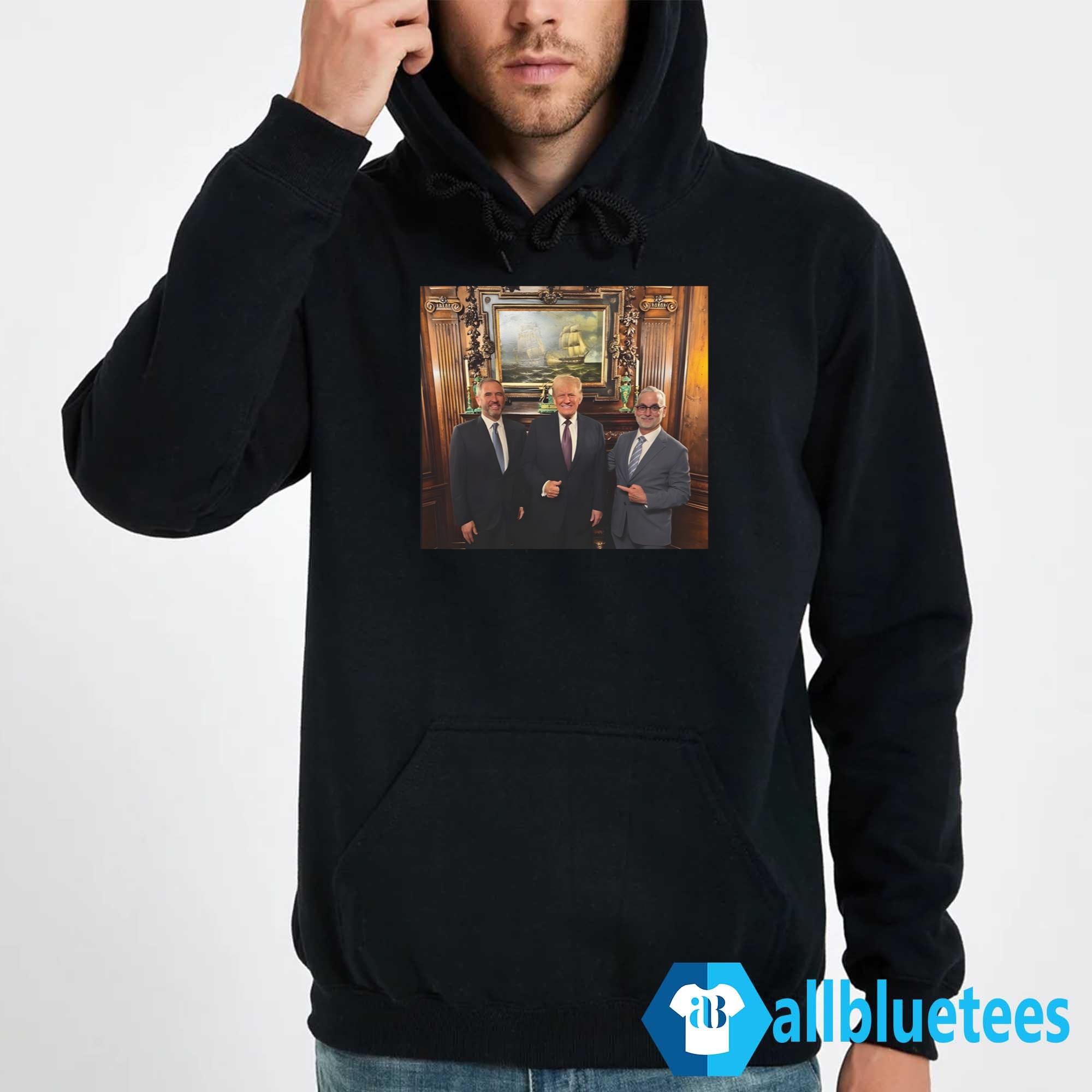 Brad Garlinghouse And Trump Meeting Shirt