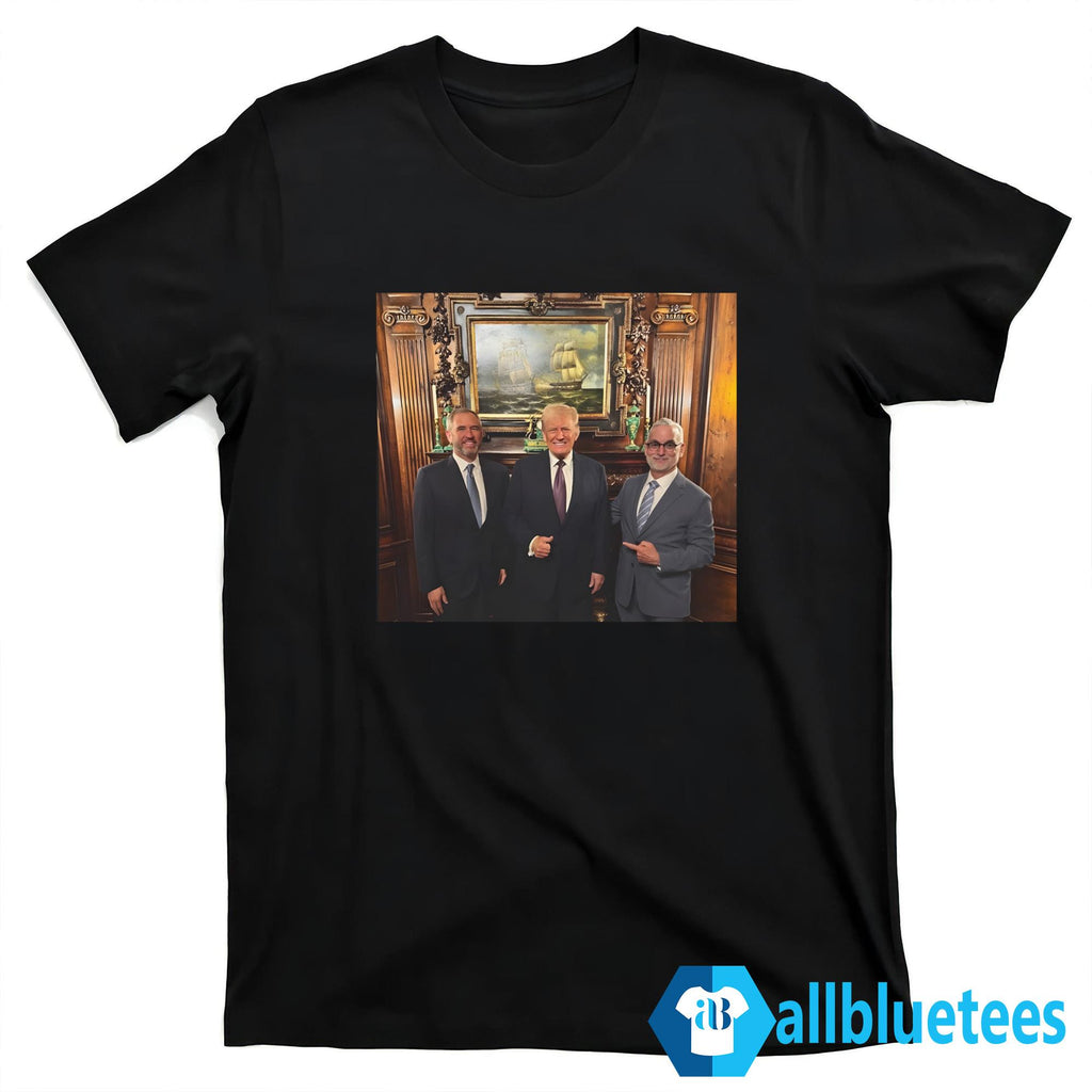 Brad Garlinghouse And Trump Meeting Shirt
