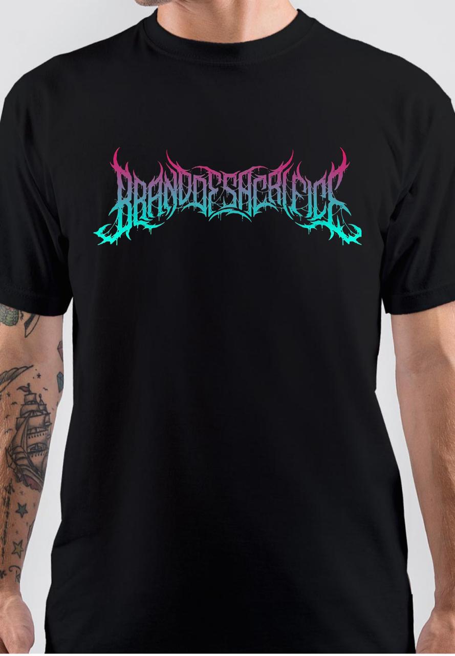 Brand Of Sacrifice Band Logo T-Shirt Hoodie, Sweatshirt | CoreVibeTees.com