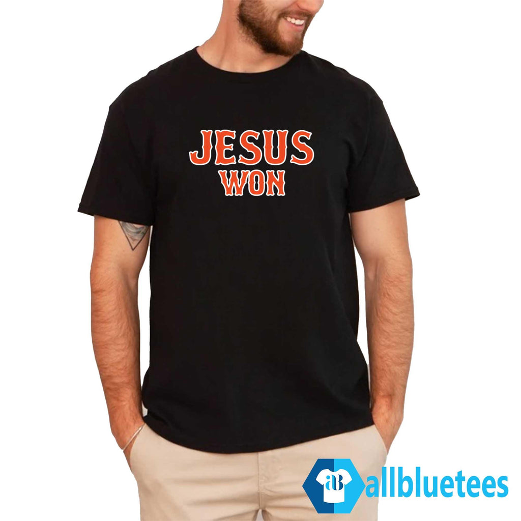 Brandon Sproat Jesus Won Shirt