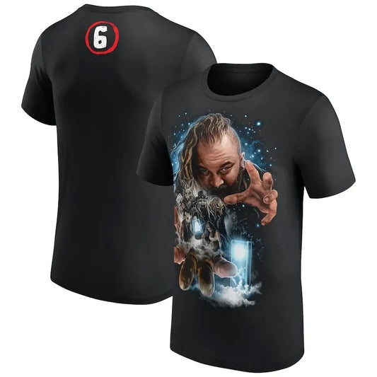 Bray Wyatt Double Sided Graphic T-Shirt, The Fiend Bray Wyatt Portrait Shirt, Professional Wrestler Fan Gift For Men Women Unisex Tee, Crew Neck SweatShirt, Hoodie S-5XL 100% Cotton