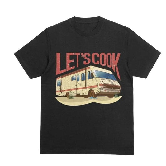 Breaking Bad Rv Lets Cook T Shirt, Iconic Caravan Scene Shirt, Classic 90s Movies, Funny Meme Shirt, Breaking Bad Fan Tshirt, Heisenberg T Shirt, Unisex T-Shirt, Gifts For Men Women, Short Sleeve Tee Shirt
