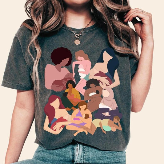 Breastfeeding Shirt Thank You Gift For Lactation Consultant Birth Matters Breast Feeding New Mom Resources IBCLC Graphic Tee