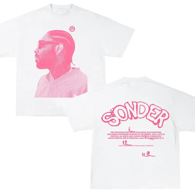 Brent Faiyazz (PINK) Cute Graphic Tee Shirt Trendy Summer Sun Clothing Unisex Style