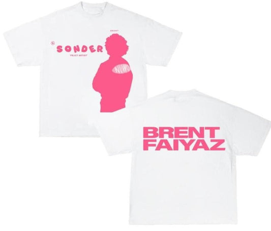 Brent Faiyazzz Pink Vibrant Graphic T-Shirt