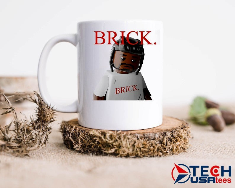 Brick sad lego man shirt