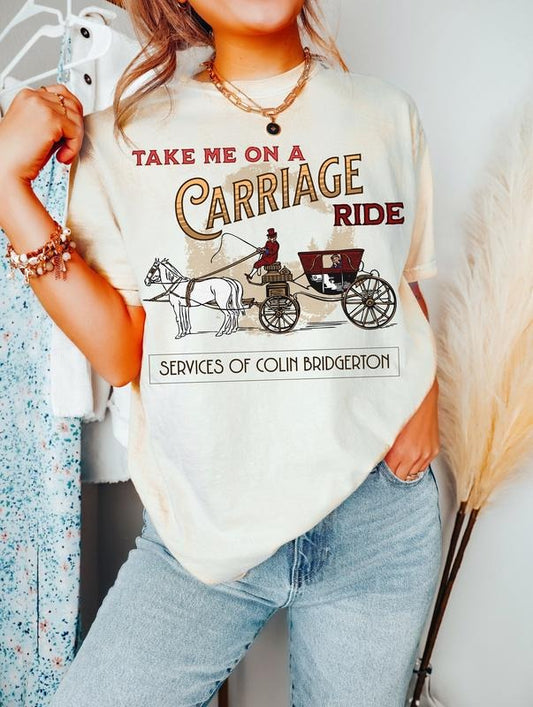 Bridgerton Season 3 shirt gift friend Lady Whistledown Carriage scene part 1 Romancing Mister Bridgerton obsessed love Penelope Colin Polin
