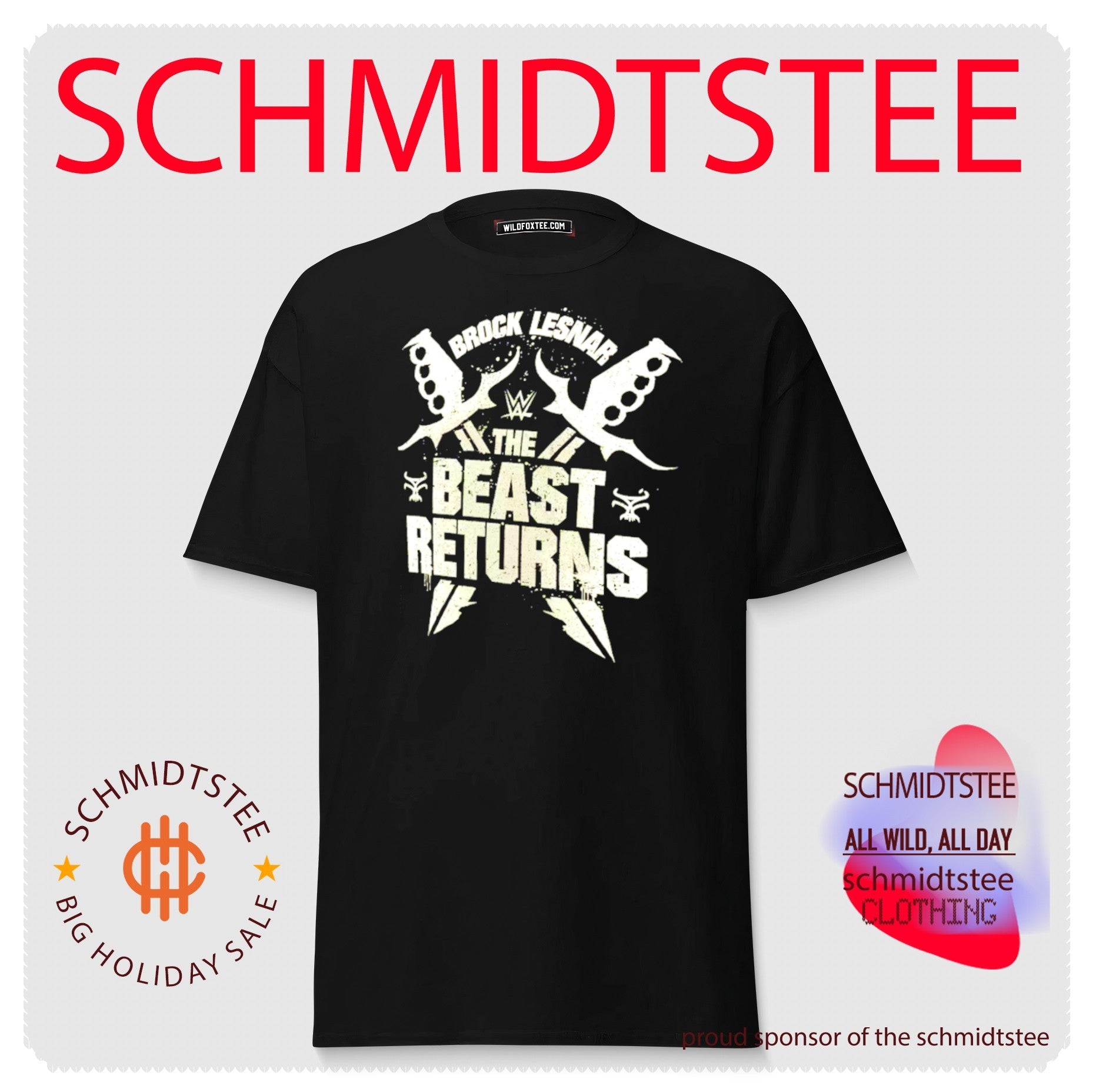 Brock Lesnar Return of the Beast shirt