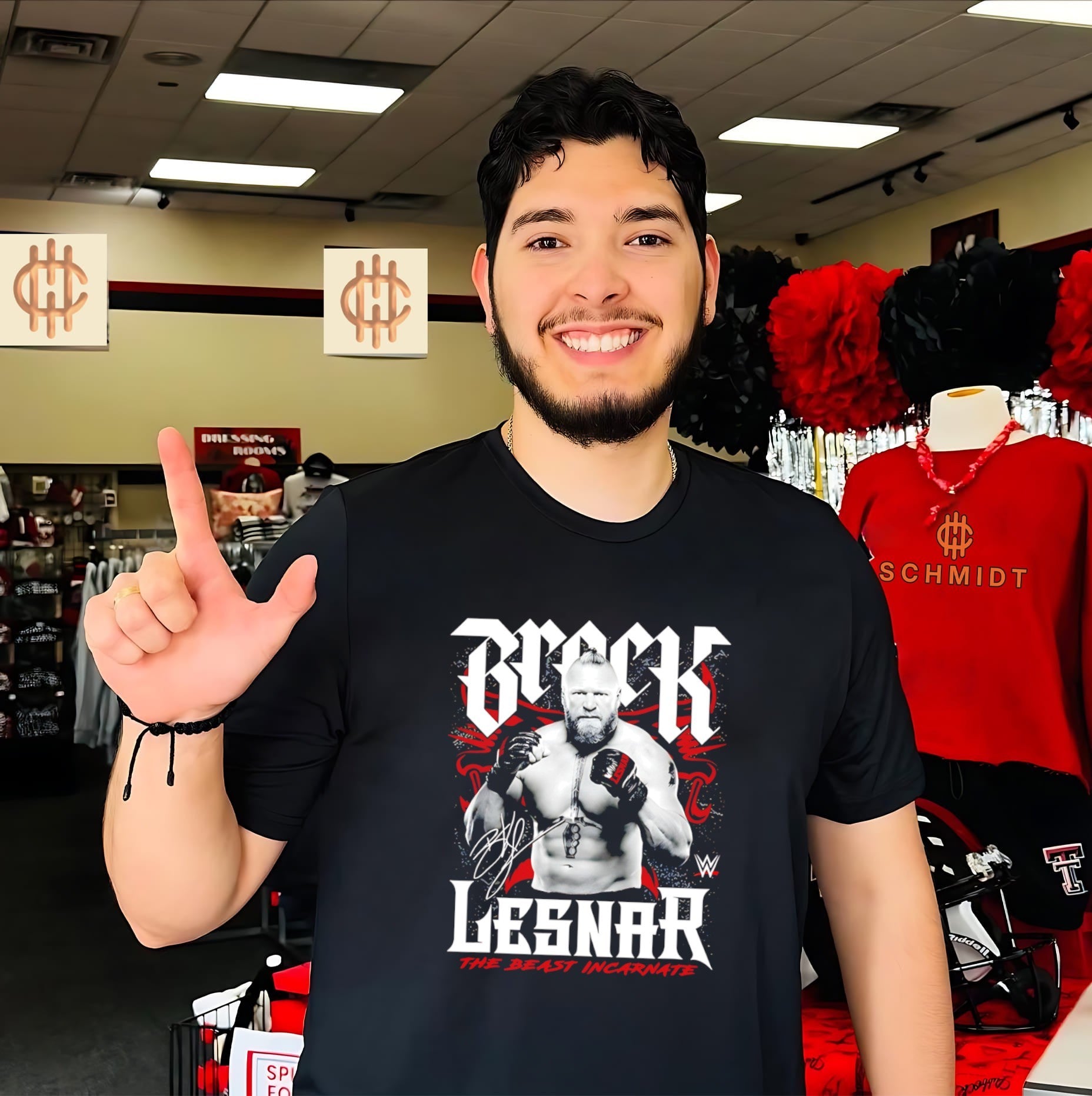 Brock Lesnar the beast incarnate graphic shirt