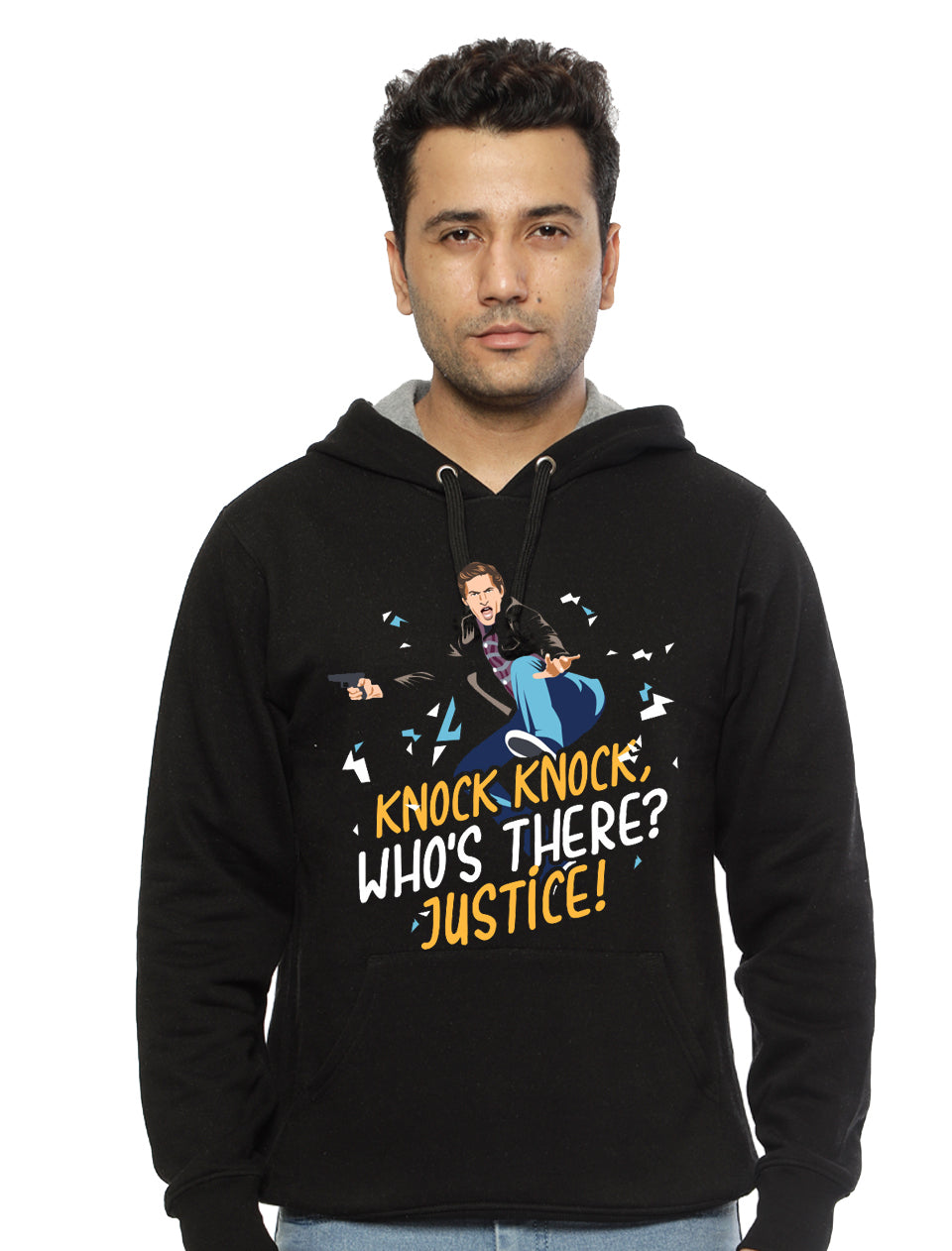 Jake Peralta Quote Black Hoodie T-Shirts, Sweatshirt | CoreVibeTees.com