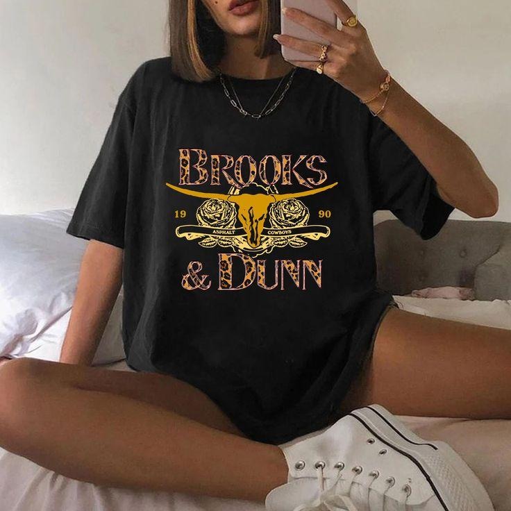 Brooks And Dunn T-Shirt Country Music Shirt, Neon Moon Shirt, Country Band, Gift For Her