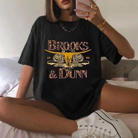Brooks And Dunn T-Shirt Country Music Shirt, Neon Moon Shirt, Country Band, Gift For Her