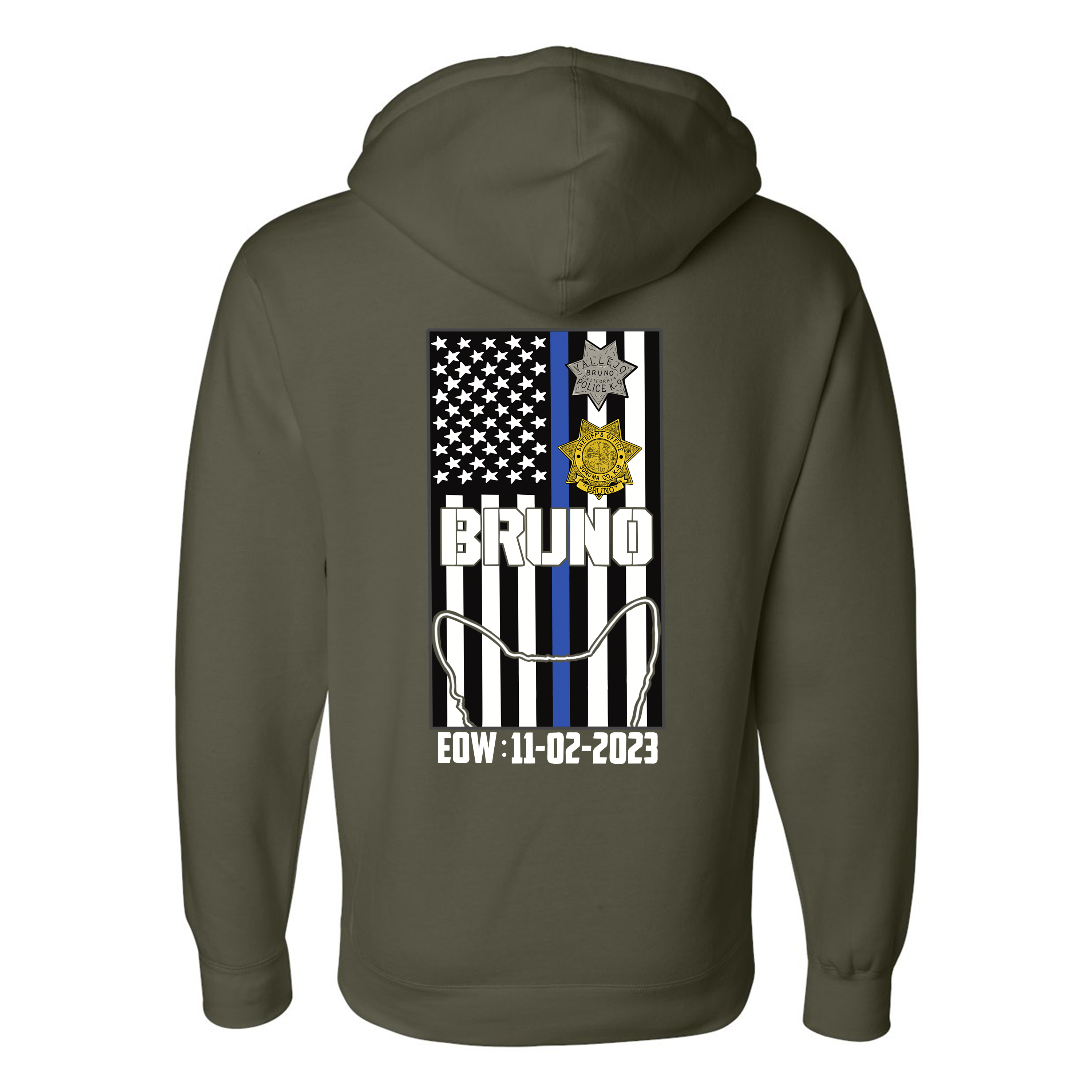 Bruno Hoodie T-Shirts, Sweatshirt | CoreVibeTees.com (Image 3)
