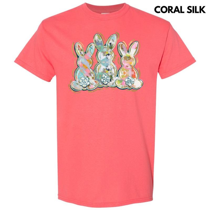 Brushstroke Peter Cottontail Gildan Short Sleeve T-Shirt Hoodie, Sweatshirt | CoreVibeTees.com