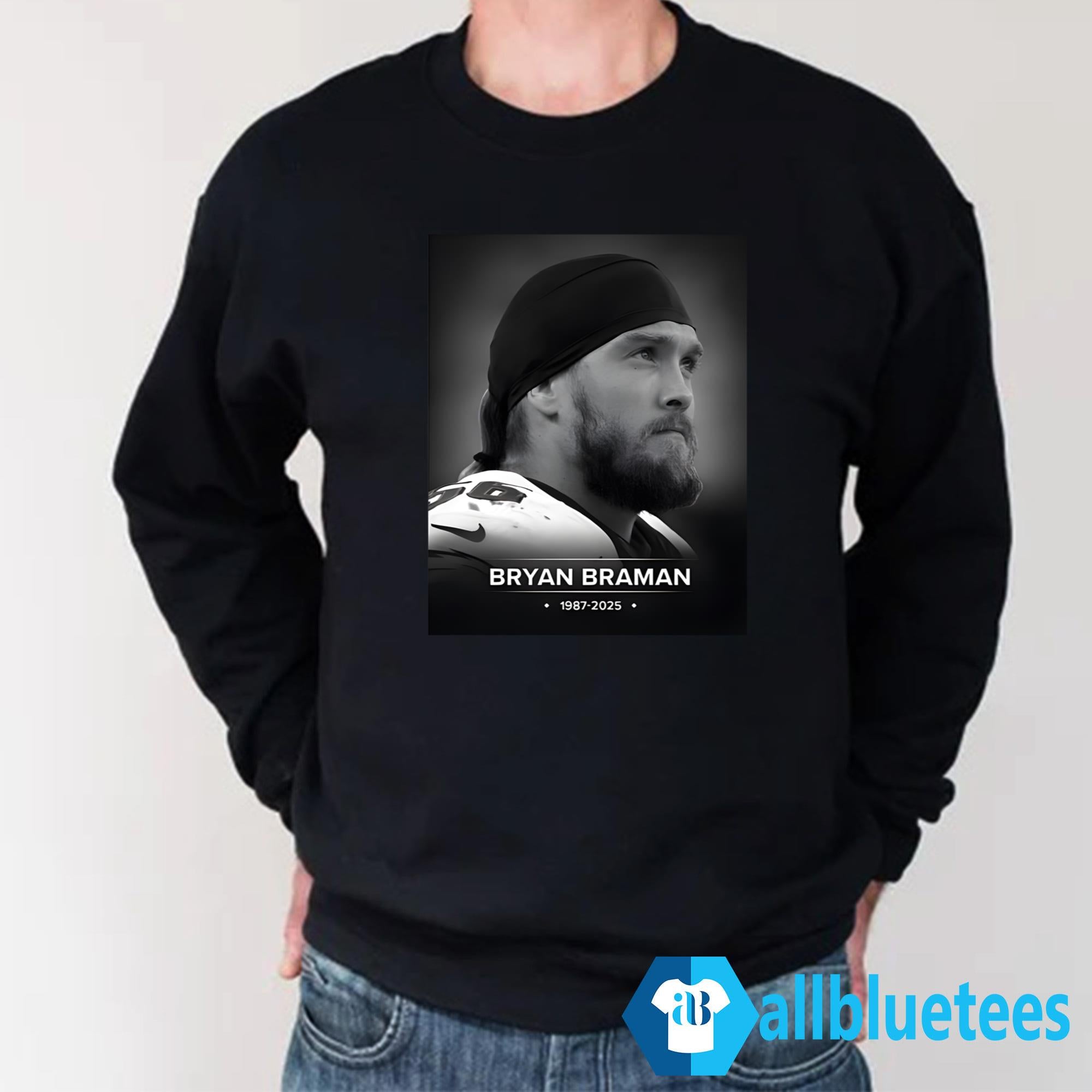 Bryan Braman 1987-2025 In Memory Shirt