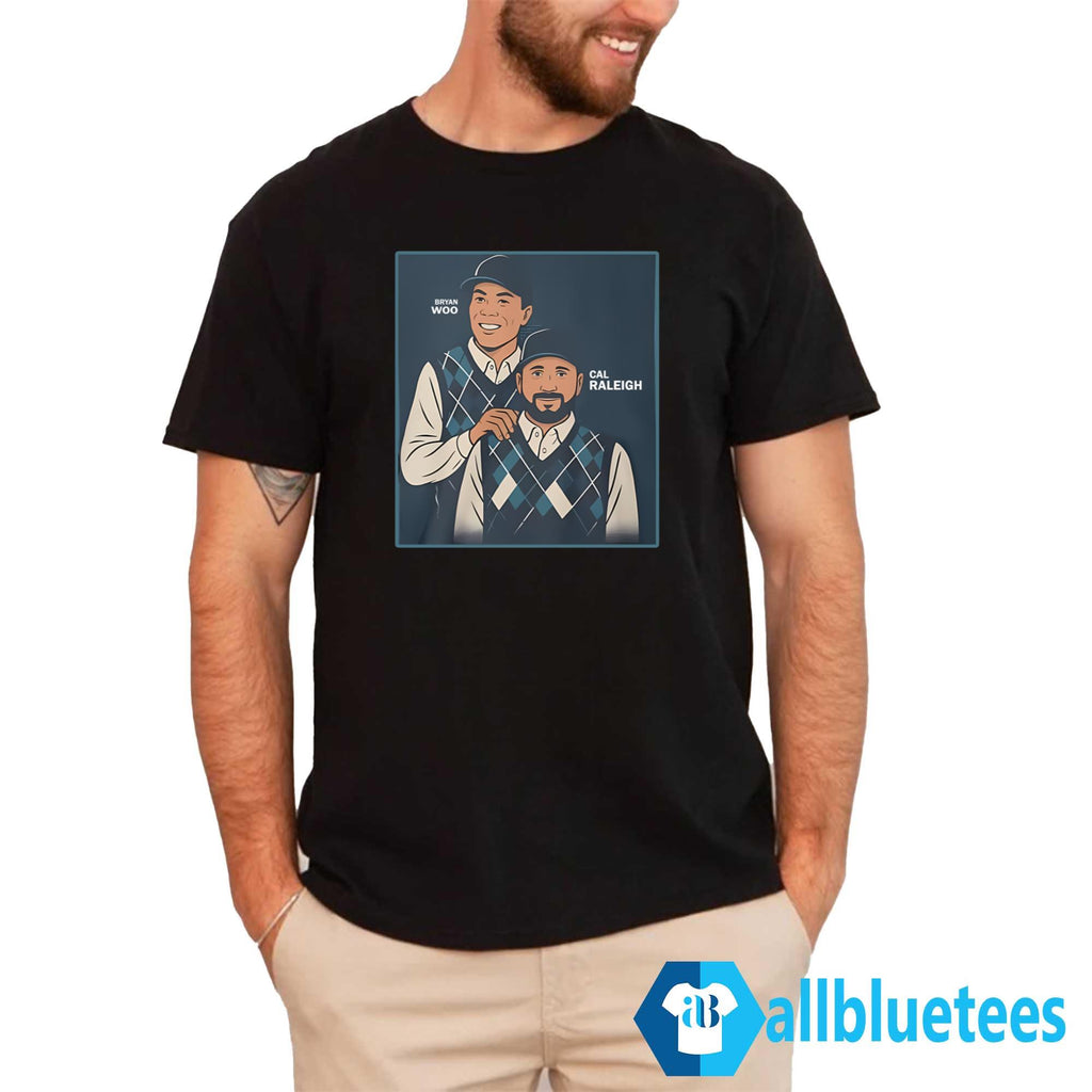 Bryan Woo And Cal Raleigh Step Brothers Shirt