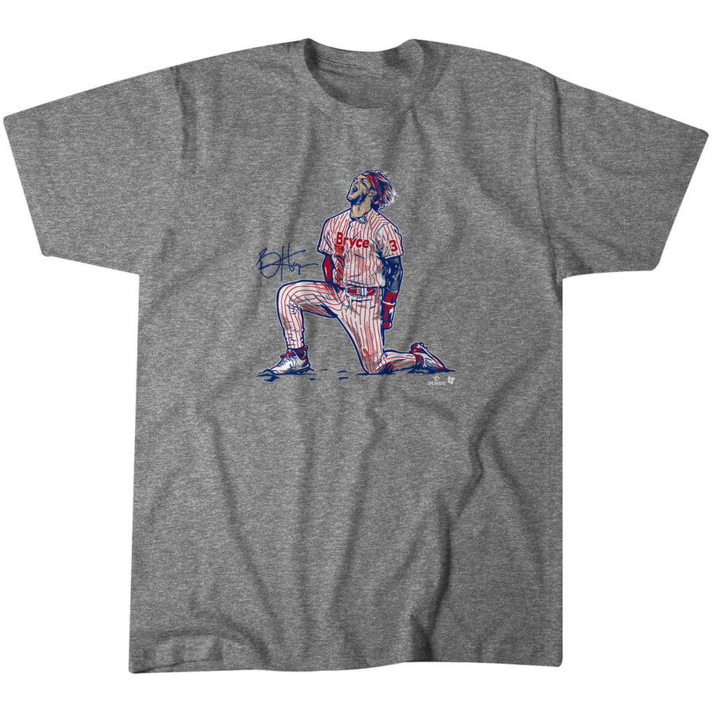 Bryce Harper Superstar Pose - Philadelphia Baseball Adult Unisex Tee Hoodie, Sweatshirt | CoreVibeTees.com (Image 1)