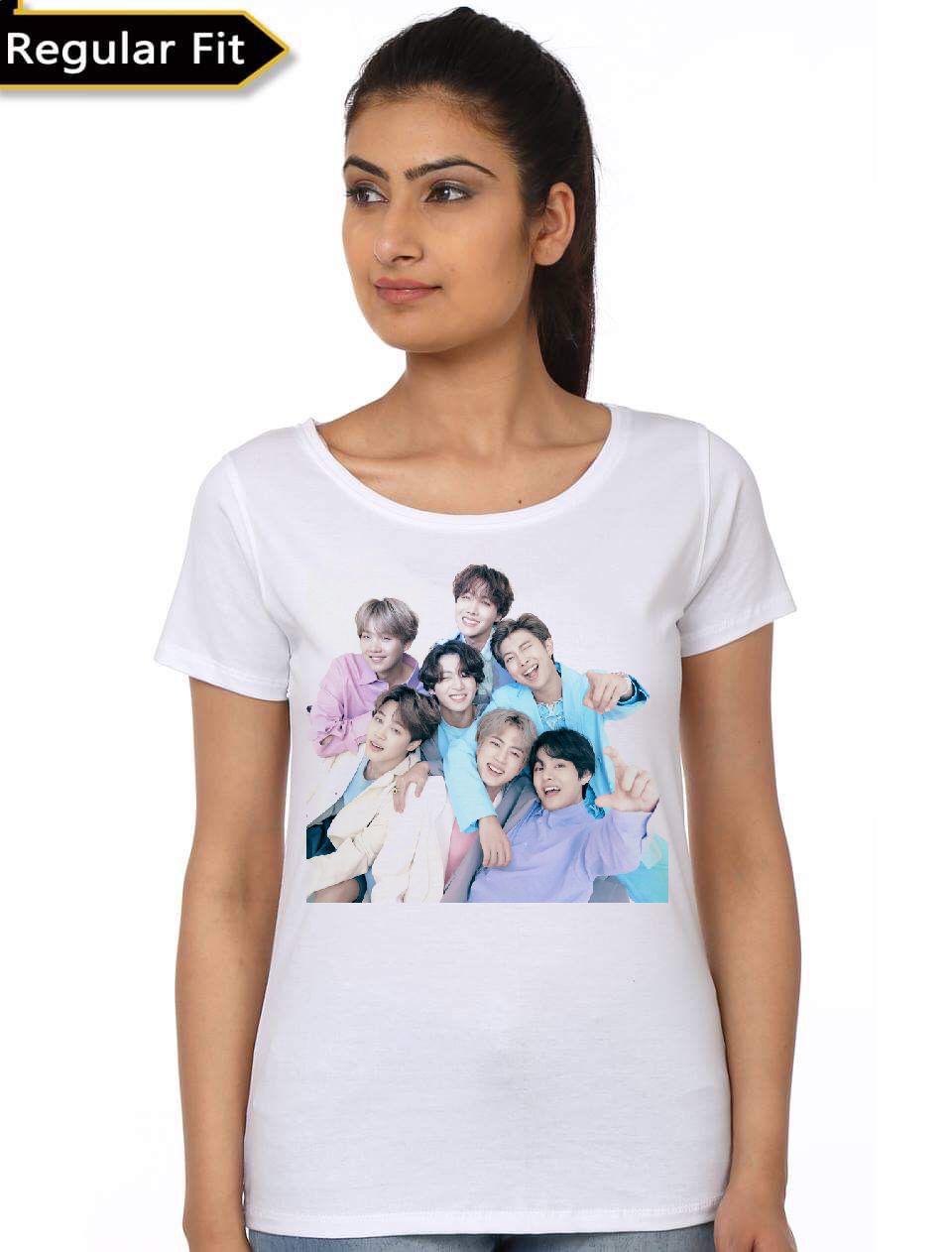 Bts Girls T-Shirt Hoodie, Sweatshirt | CoreVibeTees.com