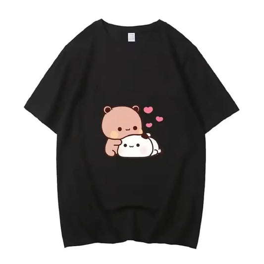 Bubu Dudu High Quality EU Size Vintage Graphic T-Shirt Funny Anime Men Top Graphic Comic Manga Unisex Summer Clothes Menswear Top Man Streetwear