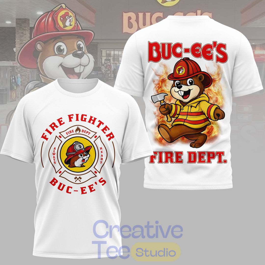 Buc-ee’s x Fire Fighter Appreciation Tee