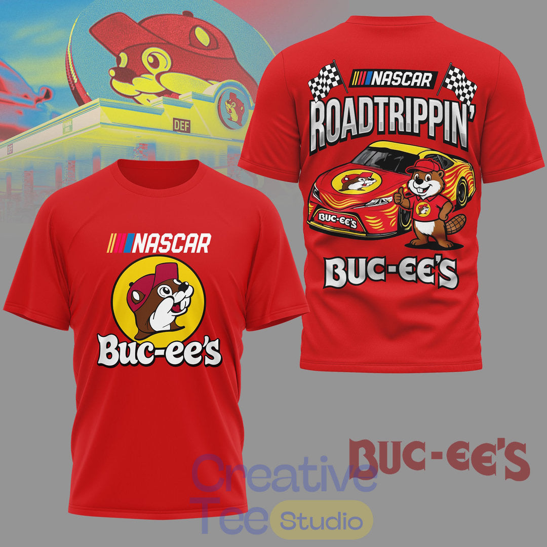 Buc-ee’s x NASCAR Roadtrippin’ Special Tee