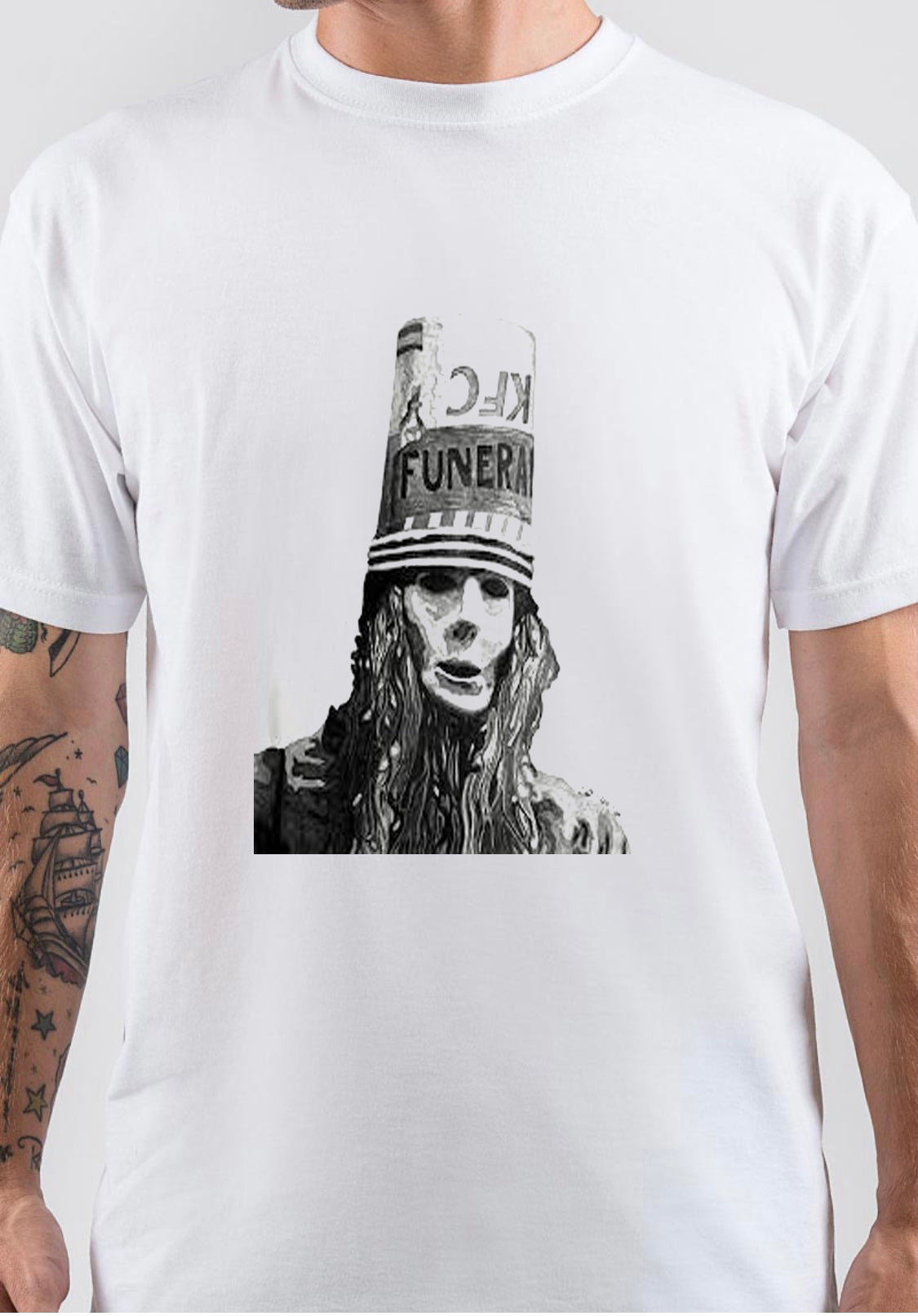 Buckethead Art T-Shirt Style008 Hoodie, Sweatshirt | CoreVibeTees.com