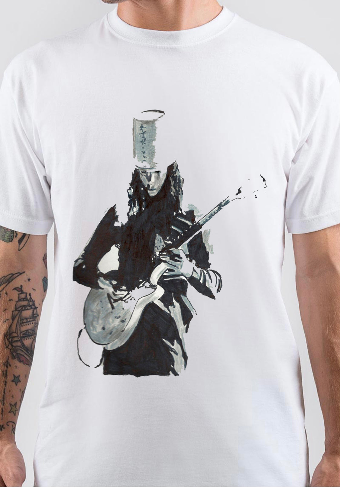 Buckethead Art T-Shirt Style006 Hoodie, Sweatshirt | CoreVibeTees.com