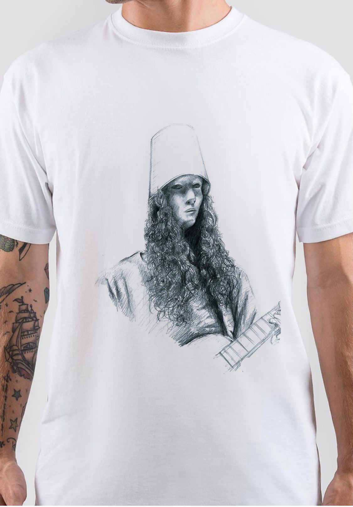 Buckethead Art T-Shirt Style007 Hoodie, Sweatshirt | CoreVibeTees.com