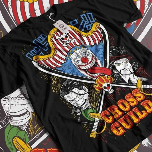 Buggy One Piece ,  Anime Unisex Tshirt All Sizes