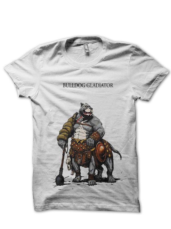 Bulldog Gladiator T-Shirt Hoodie, Sweatshirt | CoreVibeTees.com