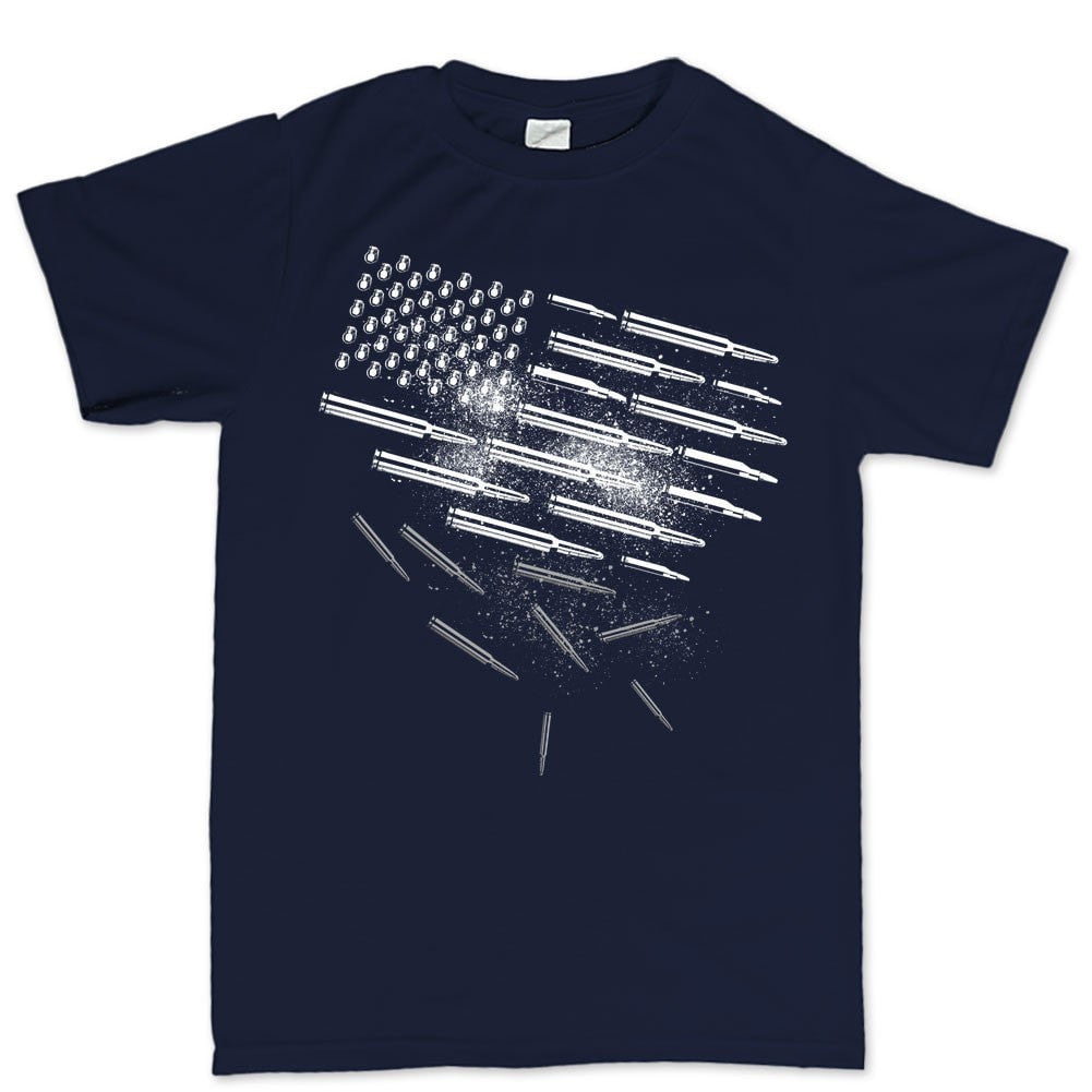 Men's Bullets and Grenades Flag T-shirt Style001 Hoodie, Sweatshirt | CoreVibeTees.com (Image 3)